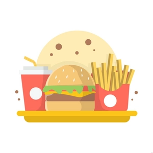 Junk Food Illustration