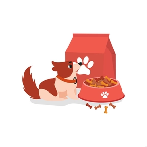 Pet Food Illustration