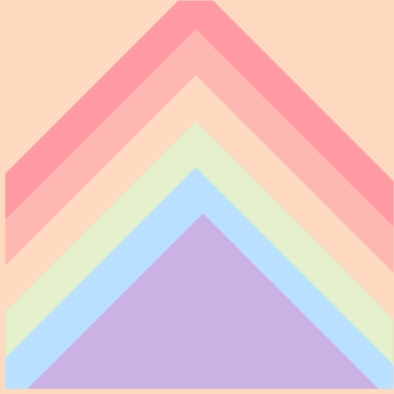 Free Pastel Rainbow Clipart Template to Edit Online