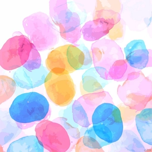 Watercolor Rainbow Vector