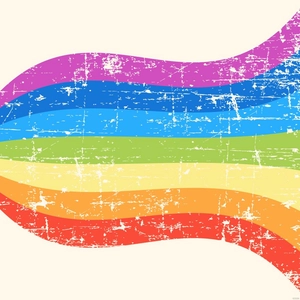 Grunge Rainbow Vector