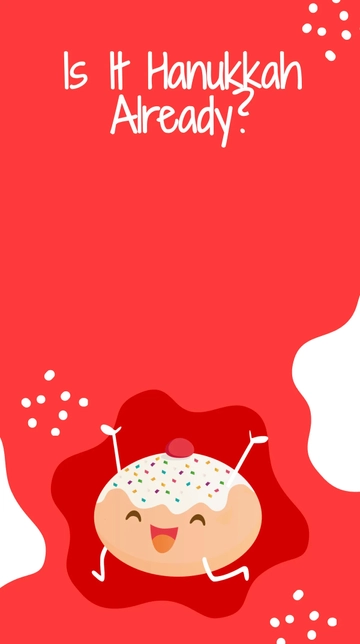 Free Funny Hanukkah Snapchat Geofilter Template to Edit Online