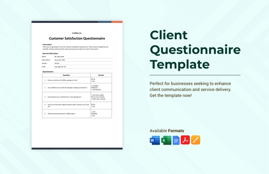 Client Questionnaire Template