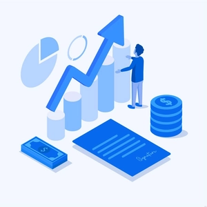 Isometric Investment Illustration
