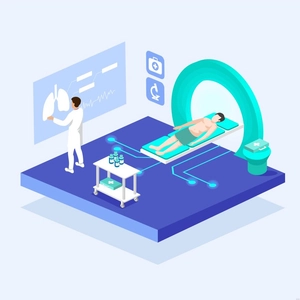 Telemedicine Isometric Illustration