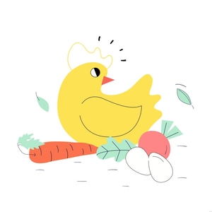 Farm Food Illustration