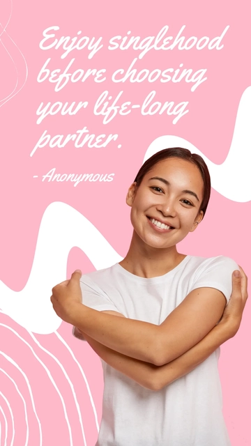 Free Singles Day Quote Whatsapp Post Template to Edit Online Free Singles Day Quote Whatsapp Post Template to Edit Online