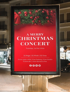 Christmas Digital Signage Template