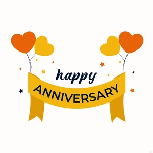 Anniversary Banner Vector