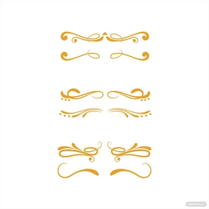 Anniversary Ornament Vector