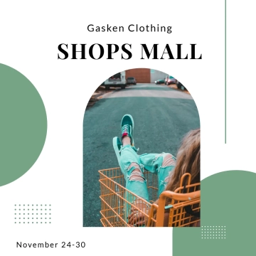 Free Shop Small Instagram Post Template to Edit Online