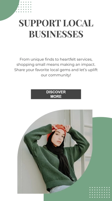Free Shop Small Instagram Story Template to Edit Online