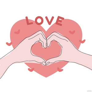 Transparent Love Vector