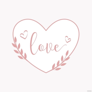 White Love Vector