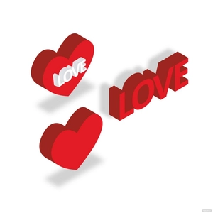 Isometric Love Vector