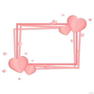 Love Border Vector