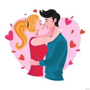 Couple Love Vector