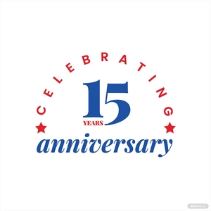 Happy Work Anniversary Vector