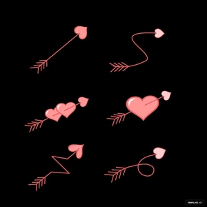 Love Arrow Vector