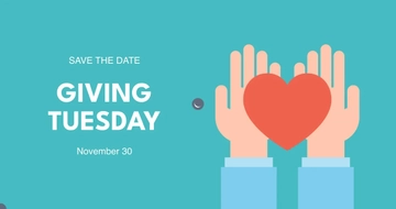 Free Giving Tuesday Facebook Post Template to Edit Online