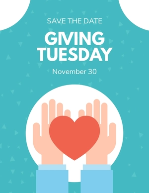 Giving Tuesday Flyer Template