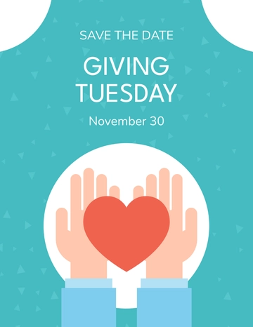 Free Giving Tuesday Flyer Template to Edit Online