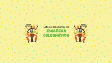 Free Kwanzaa Celebration Youtube Banner Template to Edit Online