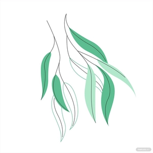 Willow Leaves Vector