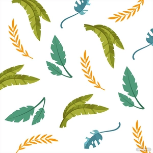 Summer Leaves Vector