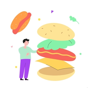 Sandwich Illustration
