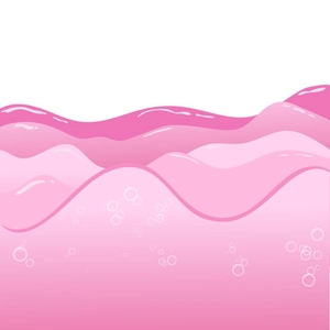 Pink Water Illustration