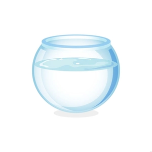 Water Bowl Illustration