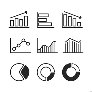 Graph Icon Vector
