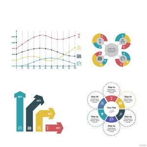 Business Graph Vector