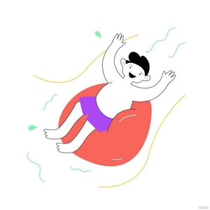 Water Slide Illustration