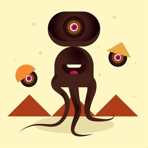 Geometric Character Illustration