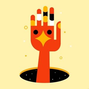 Geometric Hand Illustration