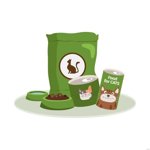 Cat Food Vector