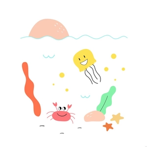Ocean Water Illustration