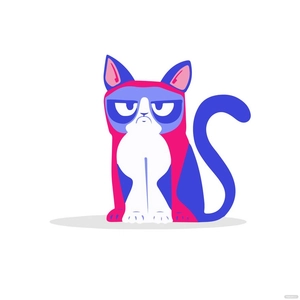 Grumpy Cat Vector