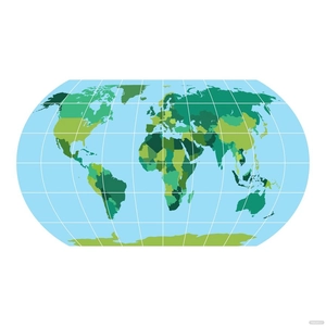 Earth Map Vector Earth Map Vector