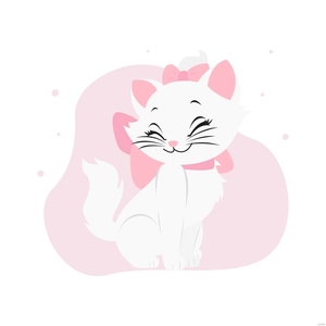 Marie Cat Vector