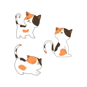 Transparent Cat Vector