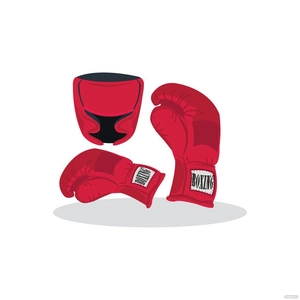 Boxing Gloves Vector