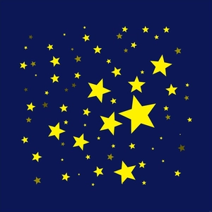 Yellow Star Illustration