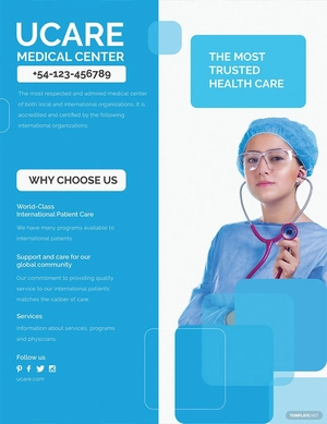 Printable Medical Flyer Template