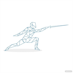Geometric Sports Vector
