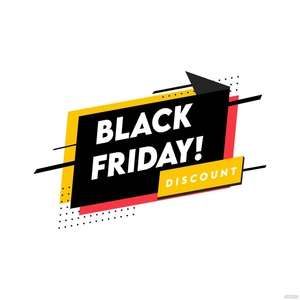 Black Friday Discount Vector