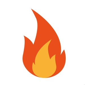 Simple Fire Illustration
