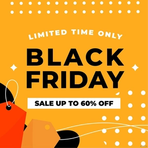 Black Friday Sale Ad Vector